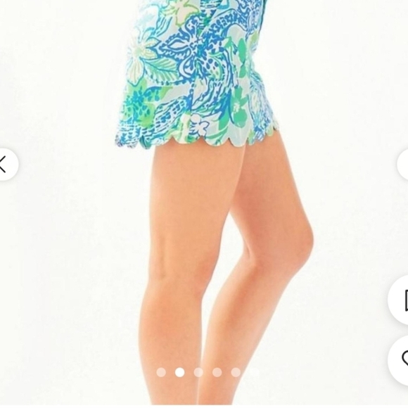 Lilly Pulitzer Colette Skort‎ Scallop Hem Size 6 - Picture 4 of 12